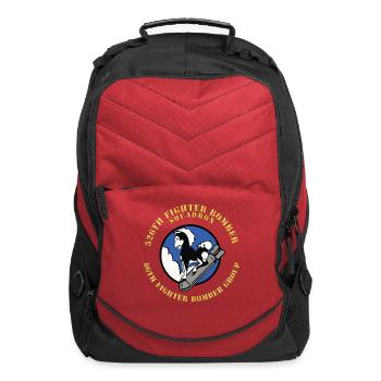 AAC 526th Fighter Bomber Sqdrn 86th Fighter Bomber - Computer Backpack - red - Front