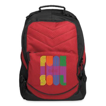 Funk And Soul - Computer Backpack - red - Front
