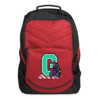 Superbike Rider - G Series - Computer Backpack - red - Front