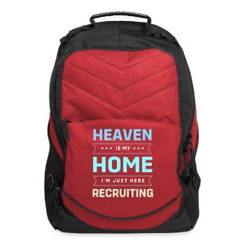Heaven Is My Home Jesus Religious - Computer Backpack - red - Front