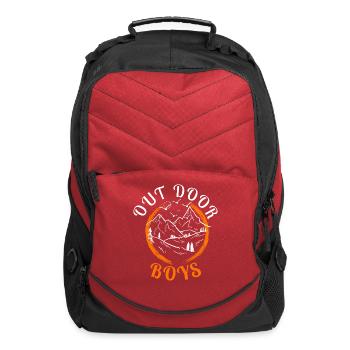 Outdoor Boys - Computer Backpack - red - Front