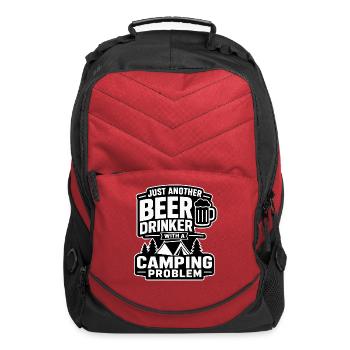 Just Another Beer Drinker with a Camping Problem - Computer Backpack - red - Front