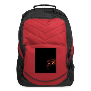 Night Ember in the Pines - Computer Backpack - red - Front
