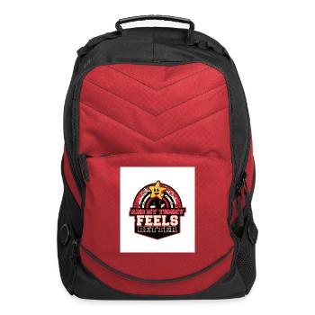 Star Snacks Tummy Feels Better - Computer Backpack - red - Front