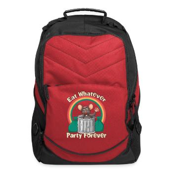 Eat Whatever - Computer Backpack - red - Front