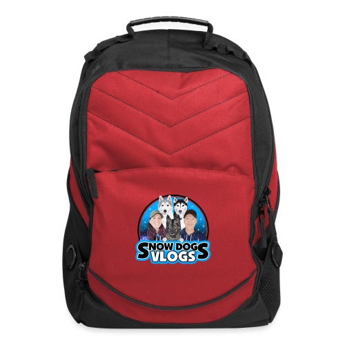 Snow Dogs Vlogs Family Logo - Computer Backpack