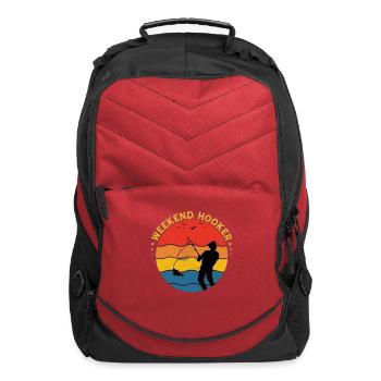 Week-end hooker - Computer Backpack - red - Front