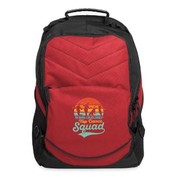 Tap Dance Squad Tap Dancing Tap Dancer - Computer Backpack - red - Front