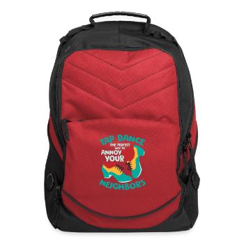 Tap Dance The Perfect Way To Annoy Tap Dancing - Computer Backpack - red - Front