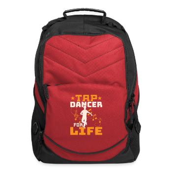 Tap Dancer For Life Tap Dance Tap Dancing - Computer Backpack - red - Front