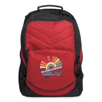The Future Is Inclusive LGBT Gay Rights Pride - Computer Backpack - red - Front