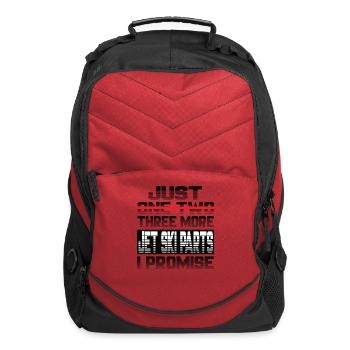 Just One More Jet Ski Parts I Promise Jet Ski - Computer Backpack - red - Front