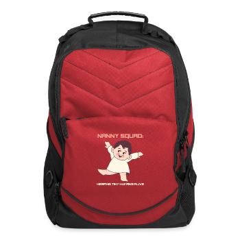 Nanny Squad Keeping Tiny Humans Alive - Computer Backpack - red - Front