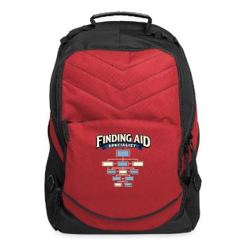Finding Aid Specialist Archivist Humor - Computer Backpack - red - Front