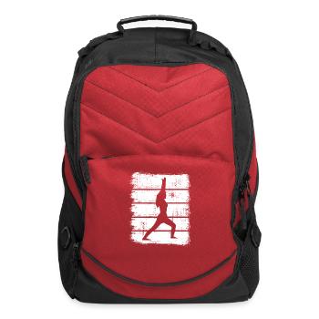 Yogini Sketch - Computer Backpack - red - Front