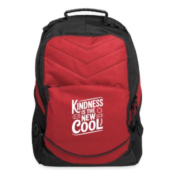 Kindness Is The New Cool - Computer Backpack - red - Front