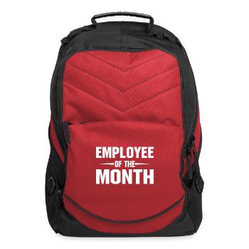 Employee of the Month - Computer Backpack - red - Front