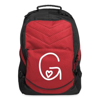 Love Letter G - Computer Backpack - red - Front