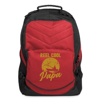 Reel Cool Papa - Computer Backpack - red - Front