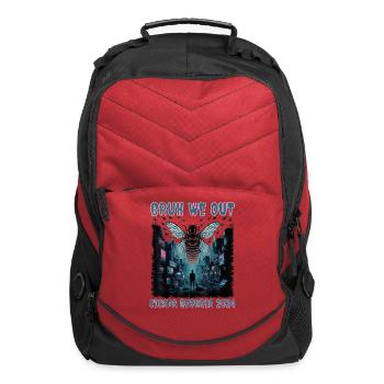 Bruh We Out Cicada Teachers - Computer Backpack - red - Front