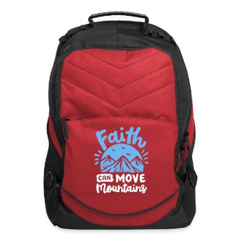 Christian Faith Religious - Computer Backpack - red - Front