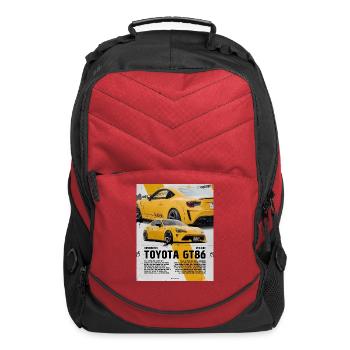 Toyota GT86 - Computer Backpack - red - Front