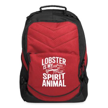 Lobster Is My Spirit Animal - Computer Backpack - red - Front