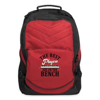 The Best Players Piano Player Pianist - Computer Backpack - red - Front