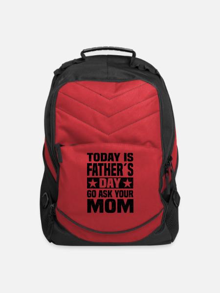 Father's Day - Computer Backpack - red