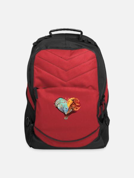 bird - Computer Backpack - red