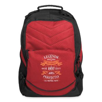 Birthday December 1957 - Computer Backpack - red - Front