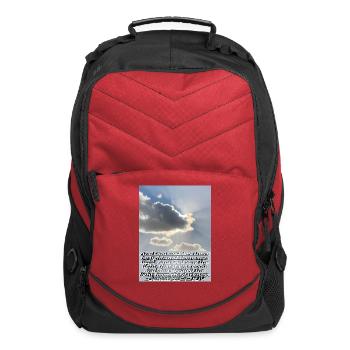 The Beginning - Computer Backpack - red - Front