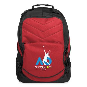 2023 Tennis Australian Open Fever - Computer Backpack - red - Front
