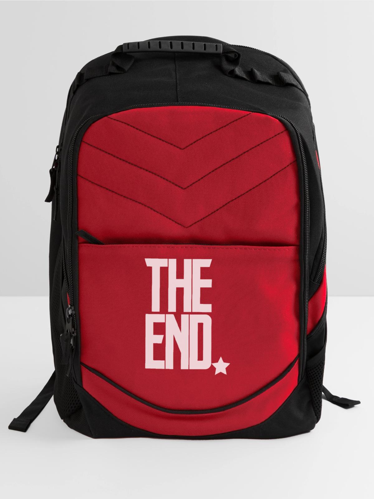 The End Game Screen - Computer Backpack - red - Front