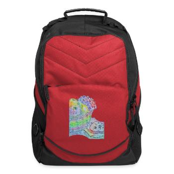 Corbeille a fruits - Computer Backpack - red - Front