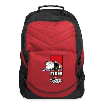 JunStyle Premium Streetwear Fury Heatwave 08 - Computer Backpack - red - Front