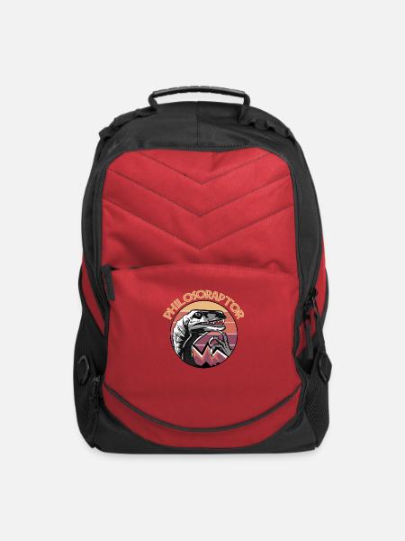 Philosoraptor - Computer Backpack - red
