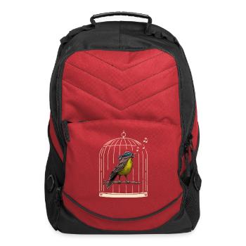Follow the Birds - Computer Backpack - red - Front