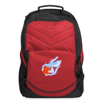 Water Basketball - Computer Backpack - red - Front