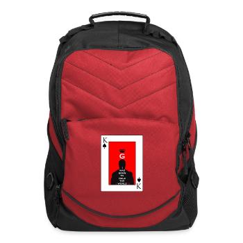 king cards G - Computer Backpack - red - Front