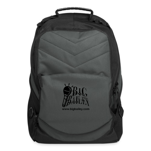 BIG Bailey LOGO and Website Black Artwork - Computer Backpack