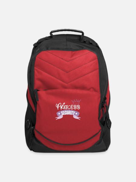 Princess Security - Computer Backpack - red