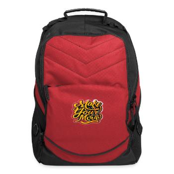 Make Your Move: A Design Revolution Unleashed - Computer Backpack - red - Front