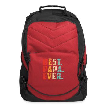 Best Papa Ever - Computer Backpack - red - Front