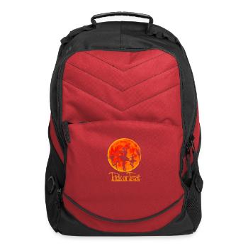 trick or treat halloween ballet dancer dancing g - Computer Backpack - red - Front
