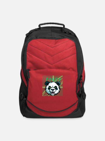 Panda - Computer Backpack - red