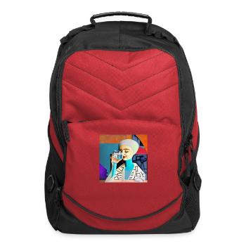 Just water - Computer Backpack - red - Front