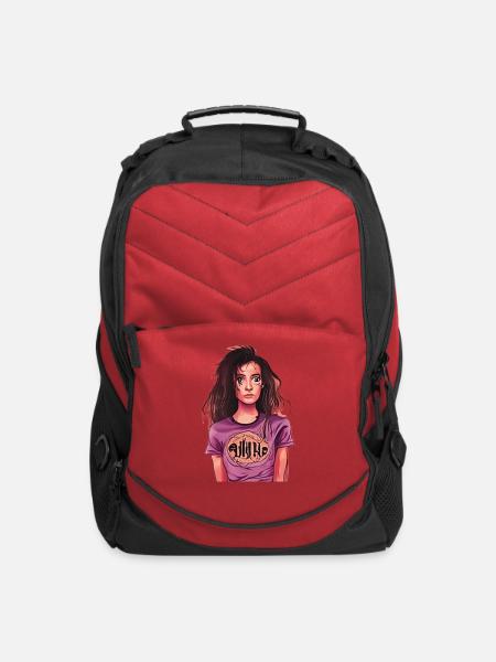 Girl from the sea... - Computer Backpack - red