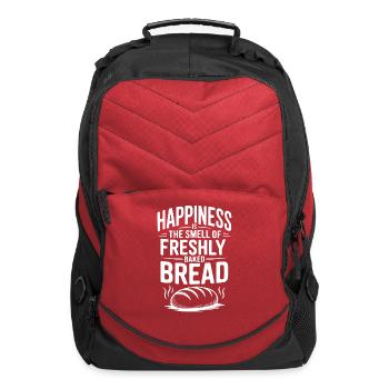 Happiness Is The Smell of Freshly Baked Bread - Computer Backpack - red - Front
