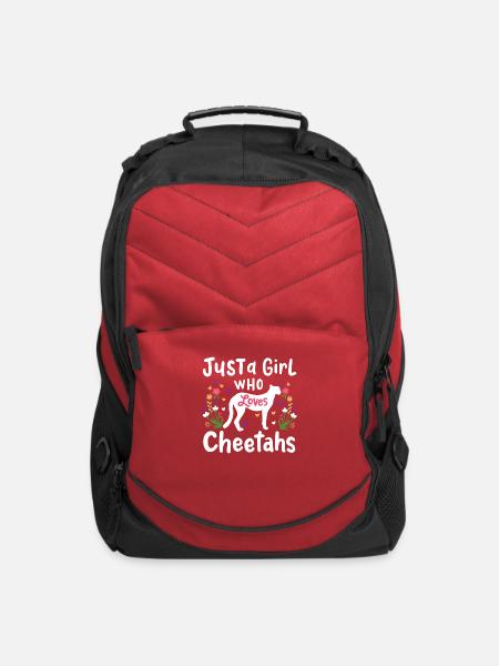 Cheetah Cheetah Lover - Computer Backpack - red